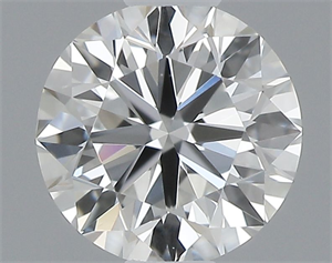 Picture of Natural Diamond 0.40 Carats, Round with Very Good Cut, H Color, VS2 Clarity and Certified by GIA