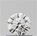 Natural Diamond 0.40 Carats, Round with Excellent Cut, I Color, VS2 Clarity and Certified by IGI