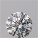 Natural Diamond 0.49 Carats, Round with Excellent Cut, H Color, SI2 Clarity and Certified by GIA