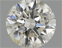 Natural Diamond 0.50 Carats, Round with Excellent Cut, I Color, SI2 Clarity and Certified by IGI