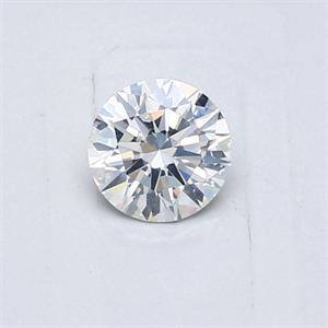 Picture of Natural Diamond 0.40 Carats, Round with Excellent Cut, G Color, I1 Clarity and Certified by GIA