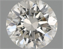 Natural Diamond 0.50 Carats, Round with Excellent Cut, G Color, SI1 Clarity and Certified by IGI