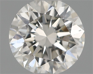 Picture of Natural Diamond 0.50 Carats, Round with Excellent Cut, G Color, SI1 Clarity and Certified by IGI