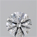 Natural Diamond 1.28 Carats, Round with Excellent Cut, D Color, VVS1 Clarity and Certified by GIA