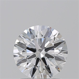 Picture of Natural Diamond 1.28 Carats, Round with Excellent Cut, D Color, VVS1 Clarity and Certified by GIA