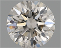 Natural Diamond 0.60 Carats, Round with Excellent Cut, J Color, SI1 Clarity and Certified by IGI