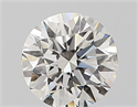 Natural Diamond 0.40 Carats, Round with Excellent Cut, H Color, VS1 Clarity and Certified by GIA