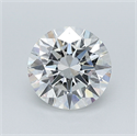 Natural Diamond 2.30 Carats, Round with Excellent Cut, F Color, VS1 Clarity and Certified by GIA