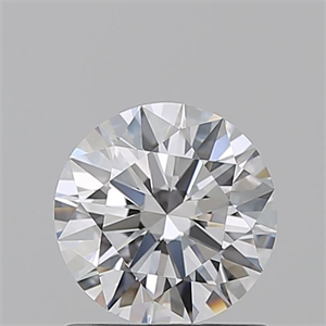 Picture of Natural Diamond 1.02 Carats, Round with Excellent Cut, D Color, FL Clarity and Certified by GIA