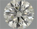 Natural Diamond 0.50 Carats, Round with Excellent Cut, I Color, SI2 Clarity and Certified by IGI