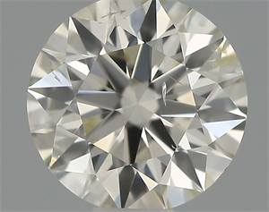 Picture of Natural Diamond 0.50 Carats, Round with Excellent Cut, I Color, SI2 Clarity and Certified by IGI