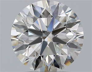 Picture of Natural Diamond 2.01 Carats, Round with Excellent Cut, G Color, VS2 Clarity and Certified by GIA