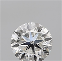 Natural Diamond 0.50 Carats, Round with Good Cut, H Color, SI2 Clarity and Certified by GIA