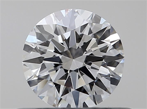 Picture of Natural Diamond 0.40 Carats, Round with Excellent Cut, F Color, VVS2 Clarity and Certified by GIA