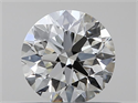 Natural Diamond 0.40 Carats, Round with Very Good Cut, K Color, VVS1 Clarity and Certified by GIA