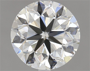 Picture of Natural Diamond 2.01 Carats, Round with Very Good Cut, H Color, VVS2 Clarity and Certified by IGI