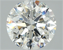 Natural Diamond 2.16 Carats, Round with Excellent Cut, F Color, VS1 Clarity and Certified by GIA