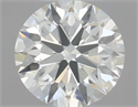 Natural Diamond 0.41 Carats, Round with Excellent Cut, K Color, VS1 Clarity and Certified by IGI