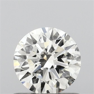 Picture of Natural Diamond 0.58 Carats, Round with Very Good Cut, I Color, SI1 Clarity and Certified by GIA