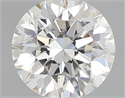 Natural Diamond 0.41 Carats, Round with Excellent Cut, H Color, SI1 Clarity and Certified by GIA