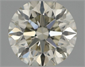 Natural Diamond 0.41 Carats, Round with Excellent Cut, K Color, VS2 Clarity and Certified by IGI