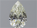 Natural Diamond 1.70 Carats, Pear with  Cut, K Color, VS2 Clarity and Certified by IGI