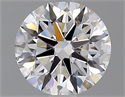 Natural Diamond 1.13 Carats, Round with Excellent Cut, D Color, VVS2 Clarity and Certified by GIA