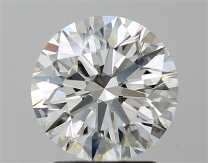 Picture of Natural Diamond 2.40 Carats, Round with Excellent Cut, H Color, VVS2 Clarity and Certified by GIA