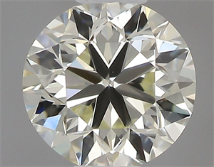 Picture of Natural Diamond 0.40 Carats, Round with Very Good Cut, K Color, VVS2 Clarity and Certified by IGI