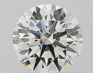 Picture of Natural Diamond 0.45 Carats, Round with Excellent Cut, I Color, VS2 Clarity and Certified by GIA