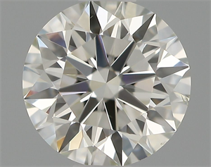 Picture of Natural Diamond 0.60 Carats, Round with Excellent Cut, I Color, VS2 Clarity and Certified by IGI