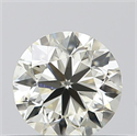 Natural Diamond 0.40 Carats, Round with Very Good Cut, K Color, VS1 Clarity and Certified by IGI