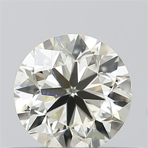 Picture of Natural Diamond 0.40 Carats, Round with Very Good Cut, K Color, VS1 Clarity and Certified by IGI