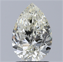 Natural Diamond 1.51 Carats, Pear with  Cut, J Color, SI1 Clarity and Certified by IGI