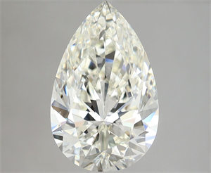 Picture of Natural Diamond 2.51 Carats, Pear with  Cut, H Color, VVS2 Clarity and Certified by IGI