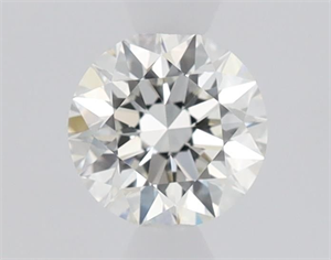 Picture of Natural Diamond 0.50 Carats, Round with Excellent Cut, J Color, VS1 Clarity and Certified by GIA