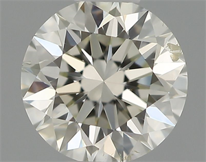 Picture of Natural Diamond 0.40 Carats, Round with Excellent Cut, H Color, SI1 Clarity and Certified by IGI