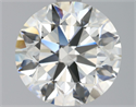 Natural Diamond 2.02 Carats, Round with Excellent Cut, J Color, VS1 Clarity and Certified by GIA