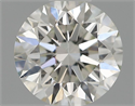 Natural Diamond 0.41 Carats, Round with Excellent Cut, G Color, VS2 Clarity and Certified by IGI