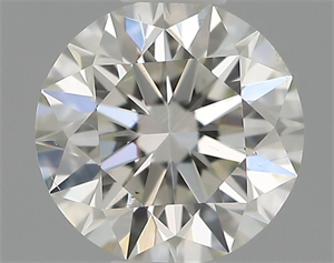 Picture of Natural Diamond 0.41 Carats, Round with Excellent Cut, G Color, VS2 Clarity and Certified by IGI