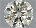 Natural Diamond 0.40 Carats, Round with Very Good Cut, K Color, SI2 Clarity and Certified by IGI