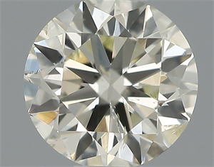 Picture of Natural Diamond 0.40 Carats, Round with Very Good Cut, K Color, SI2 Clarity and Certified by IGI