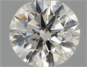 Natural Diamond 0.40 Carats, Round with Excellent Cut, H Color, SI2 Clarity and Certified by IGI