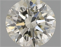 Natural Diamond 0.40 Carats, Round with Excellent Cut, I Color, VS2 Clarity and Certified by IGI