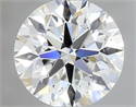 Natural Diamond 0.40 Carats, Round with Very Good Cut, H Color, SI1 Clarity and Certified by GIA