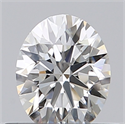 Natural Diamond 0.42 Carats, Round with Excellent Cut, I Color, VS2 Clarity and Certified by GIA