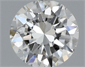 Natural Diamond 0.40 Carats, Round with Very Good Cut, H Color, VVS1 Clarity and Certified by GIA