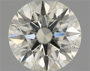 Picture of Natural Diamond 0.50 Carats, Round with Excellent Cut, I Color, VS2 Clarity and Certified by IGI