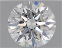 Natural Diamond 0.41 Carats, Round with Excellent Cut, G Color, SI1 Clarity and Certified by GIA