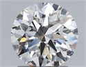 Natural Diamond 1.81 Carats, Round with Excellent Cut, G Color, VVS2 Clarity and Certified by GIA